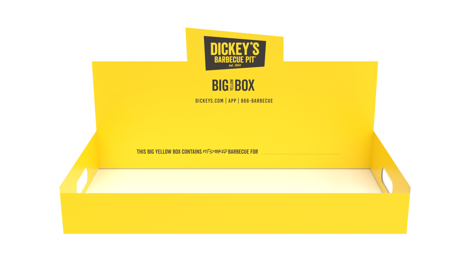 Yellow Catering Box - 25/bundle